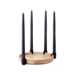 Candlestick Luna Oak / Black