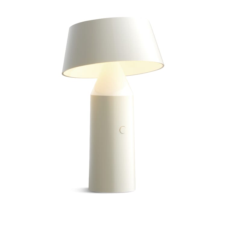 Bicoca bordlampe, Hvid