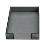 DIN A4 stabelbar bakke Marmoreret