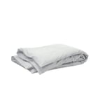 Bed Linen Checkered Pattern Weave Blue 155 x 220 cm