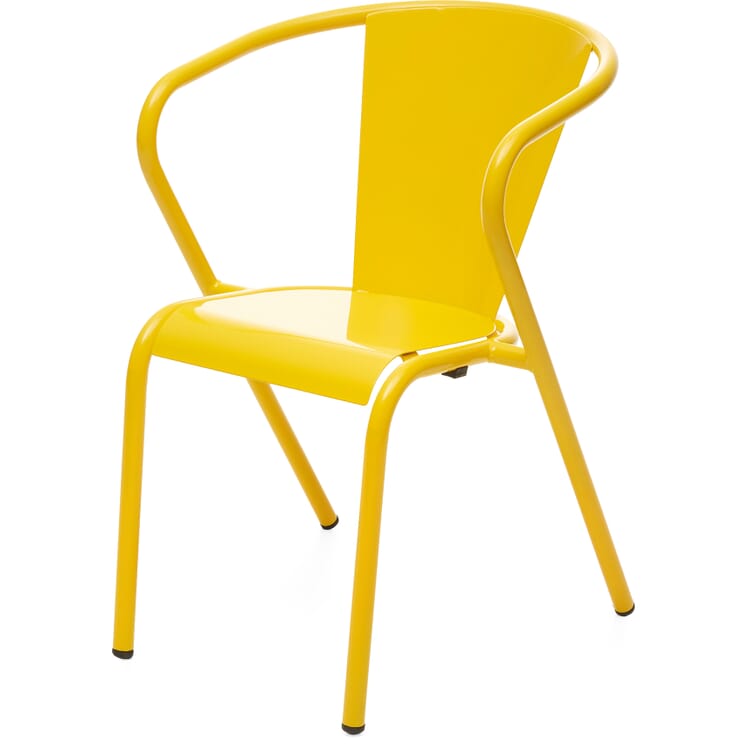 Chaise Estoril, RAL1023 Jaune signalisation