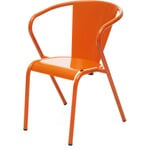 Chaise Estoril RAL2004 Orangé pur