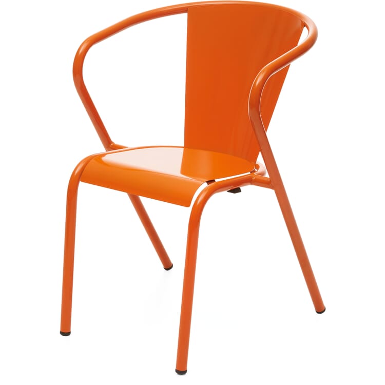 Chaise Estoril, RAL2004 Orangé pur
