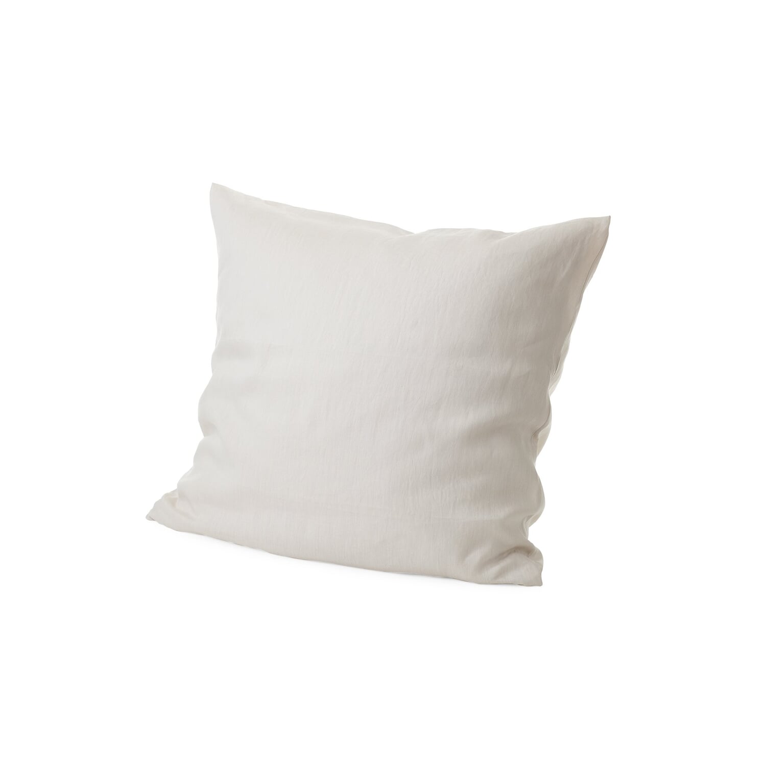 Cambric Made of Linen Pillow Case, Quartz Grey, 80 × 80 cm Manufactum