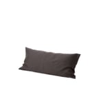 Pillowcase linen batiste Slate gray 40 × 80 cm