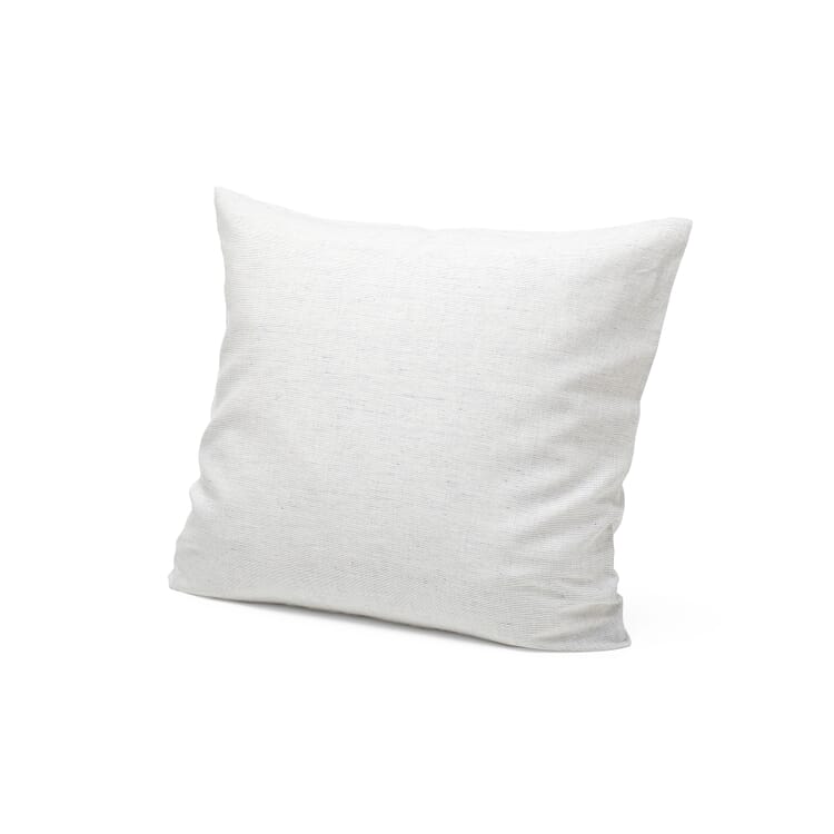 Pillowcase linen, White-Blue