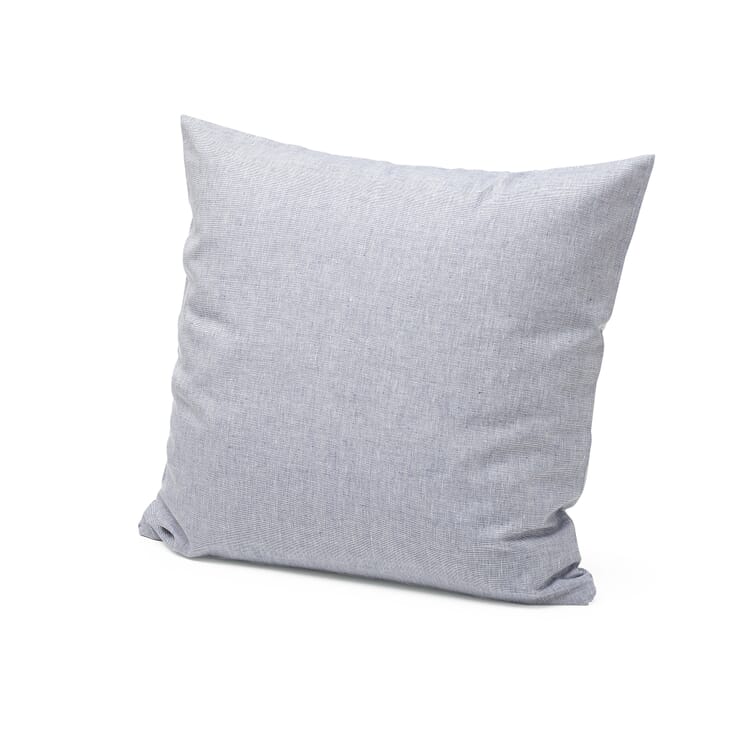 Federe in lino, Blu e bianco