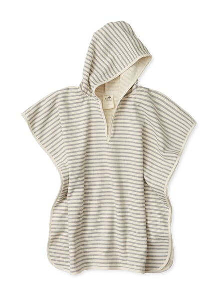 Framsohn Kids' Bath Poncho Fine stripes