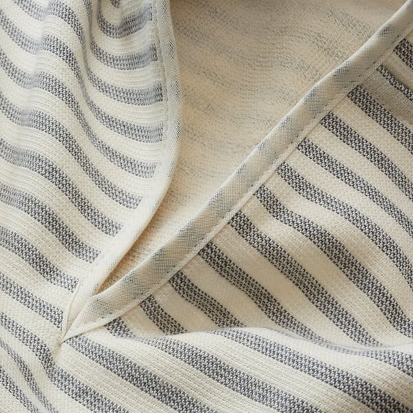 Framsohn Kids' Bath Poncho Fine stripes, close-up