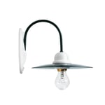 Wandlamp email en keramiek