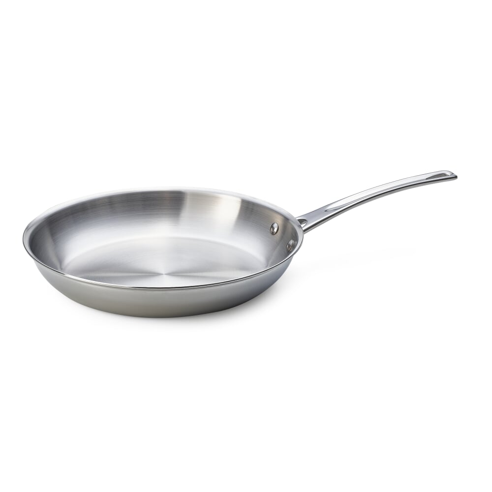 Frying Pan Made of Stainless Steel, Rim Ø 28 cm Manufactum
