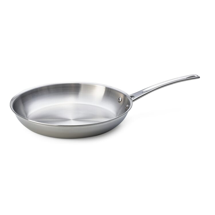 Pande i rustfrit stål, Ø top 28 cm
