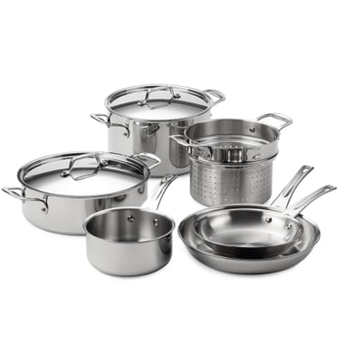 DE BUYER pan, roestvrij staal, zilver, 28 cm DE BUYER pan, roestvrij staal, zilver, 28 cm
