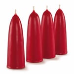 Advent Candles from Beeswax Red