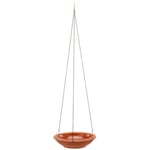 Vasca per uccelli sospesa in terracotta