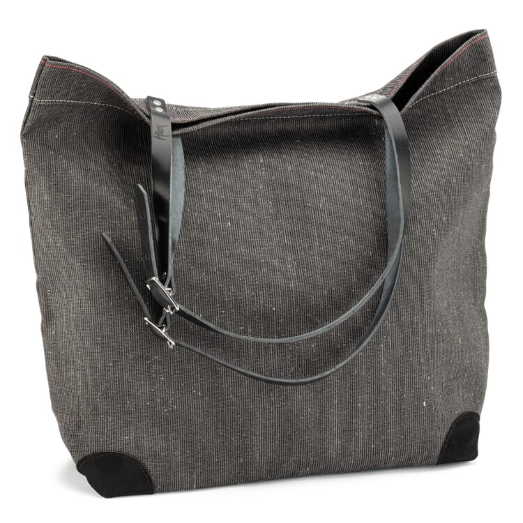 Market Bag Made of Canvas, Anthracite