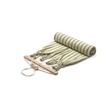 Hamac individuel coton Beige/Vert