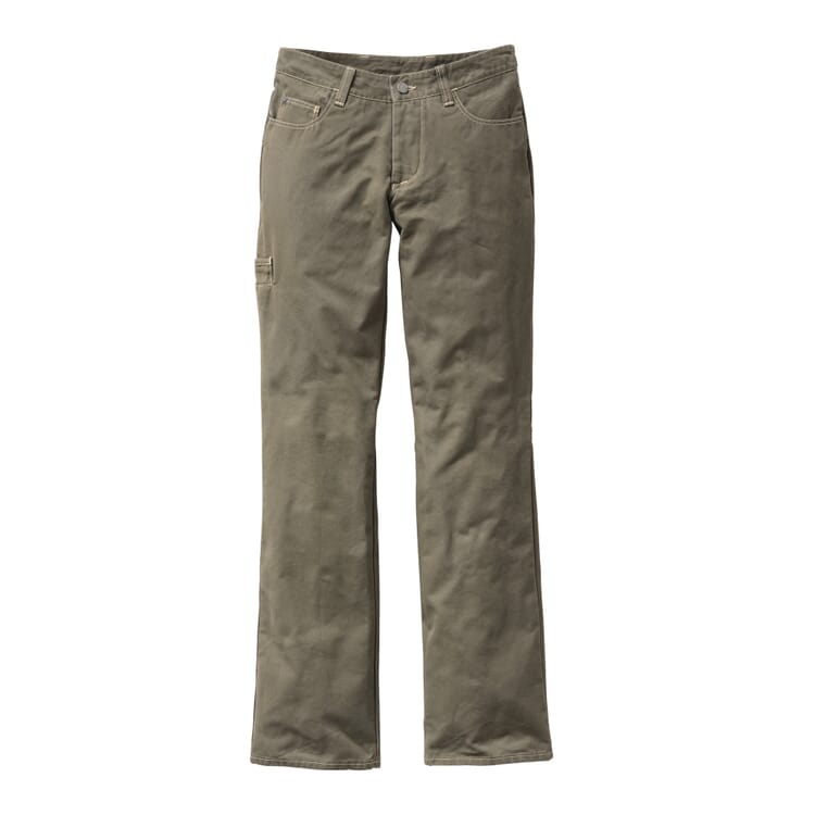 Rofa ladies work pants cotton canvas, Olive