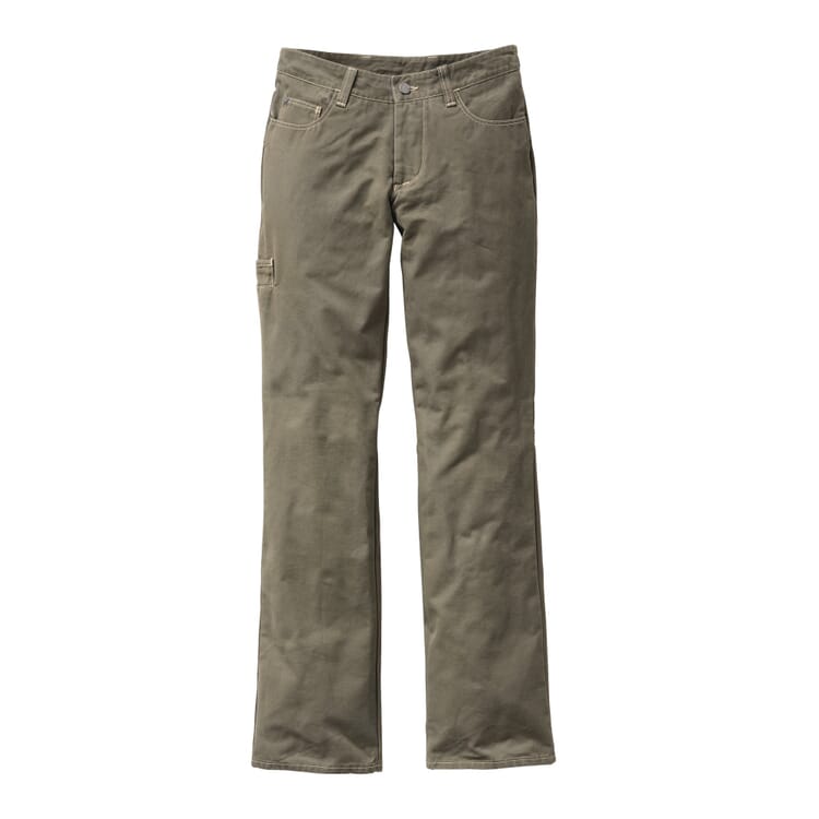 Women’s Canvas Work Trousers, Olive