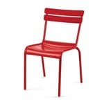 Chaise de jardin Fermob en aluminium Rouge