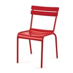 Sedia da giardino Fermob in alluminio Rosso