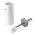 Spazzola per WC Lunar Bianco / grigio