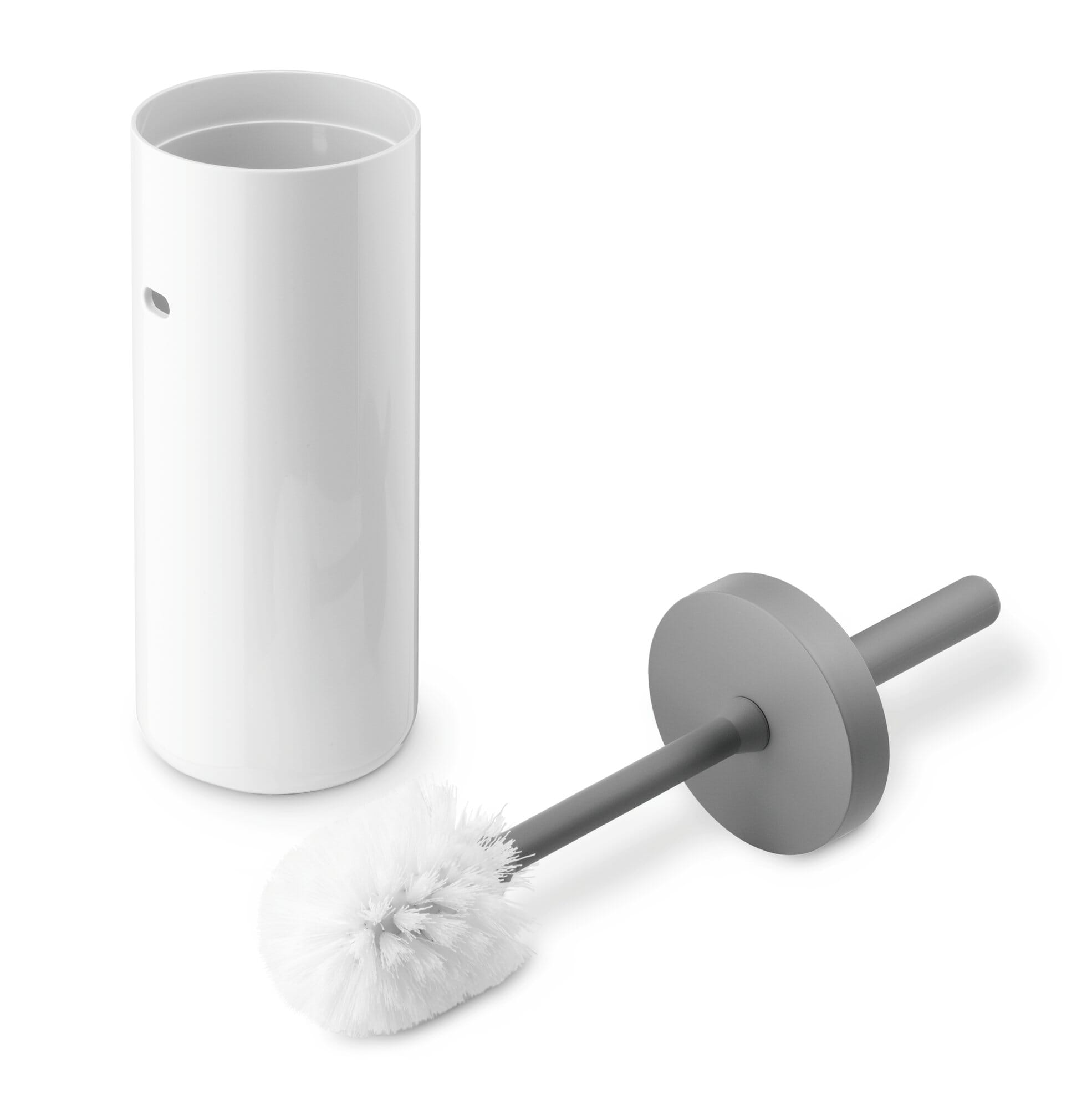 Toilet brush Lunar White Grey Manufactum