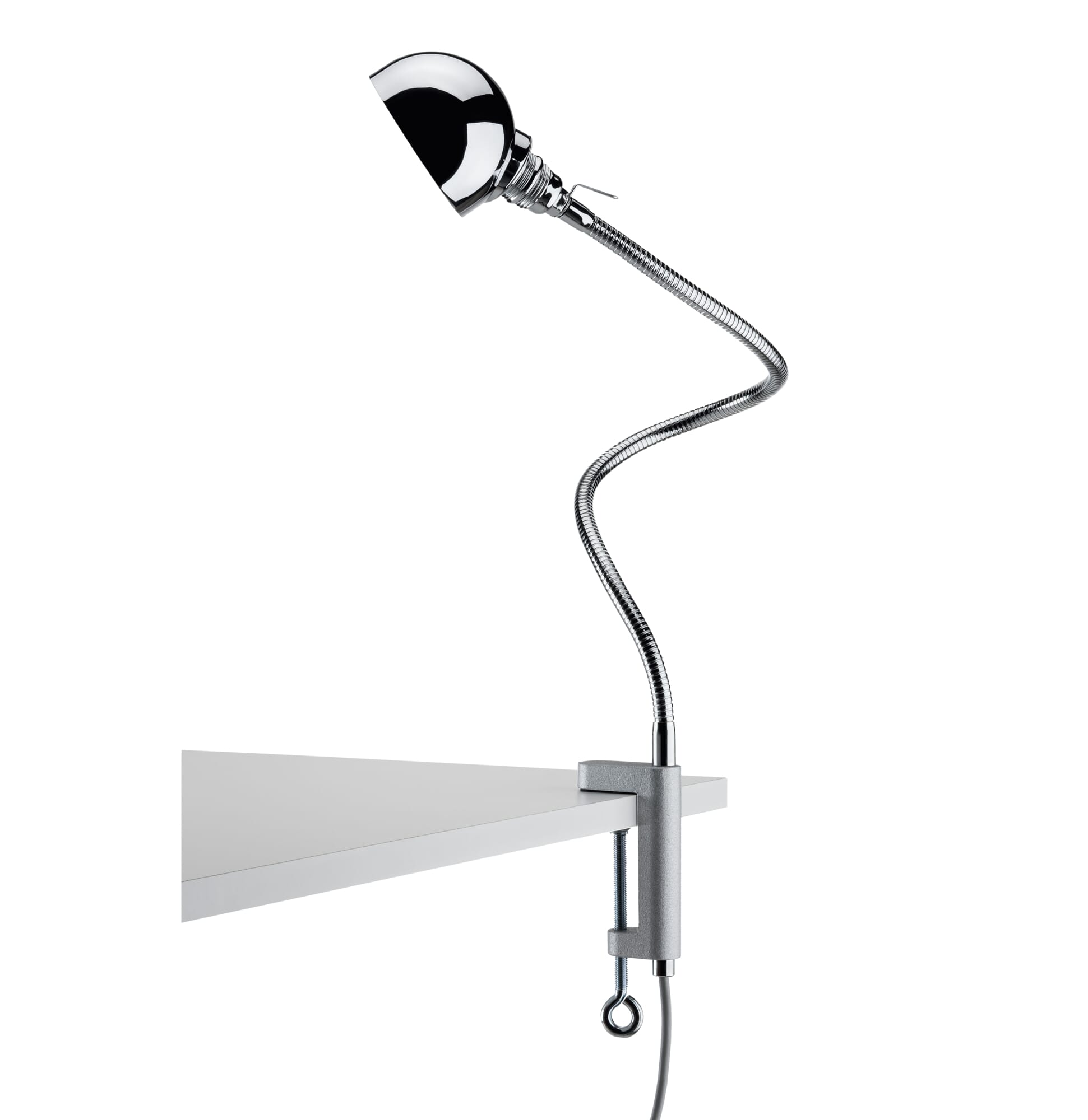 MagiDeal Flexible Klemmen Leuchte Lampenfassung Tischlampe Halter