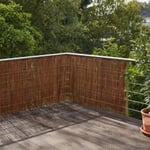 Balcony cladding willow mat Low