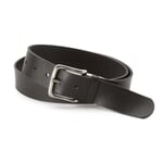 Ceinture en cuir vierge Noir