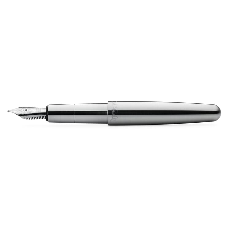 Pocket fountain pen stainless steel