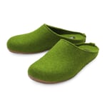 Felt slippers Green