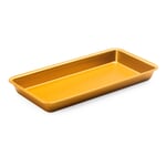 Tablett Alumoule 20×10 Gold