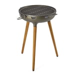 Three-legged grill cast iron