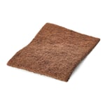Scouring pad recycled fiber