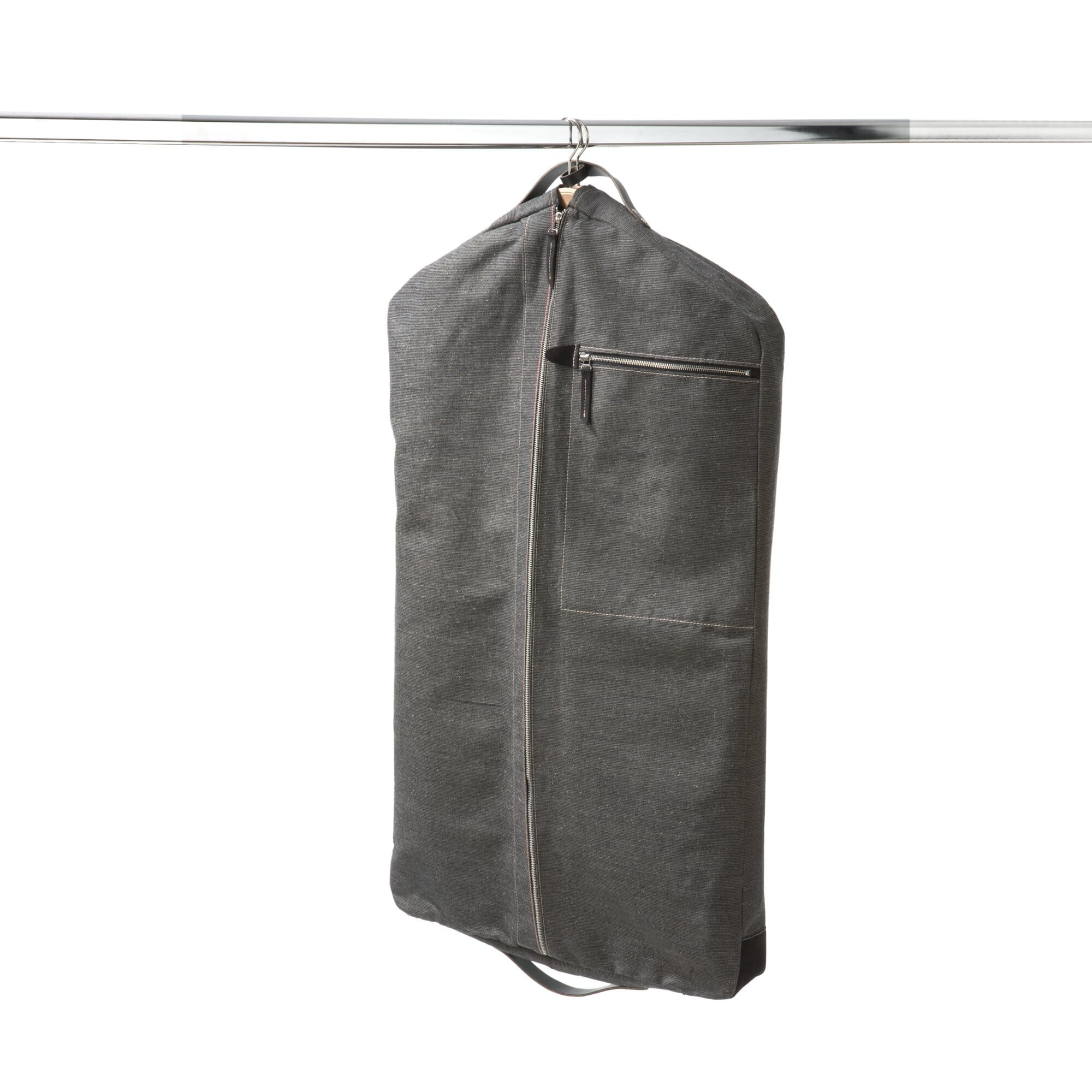 Leather Garment Bag Handmade in Italy Order Online – Treccani Milano