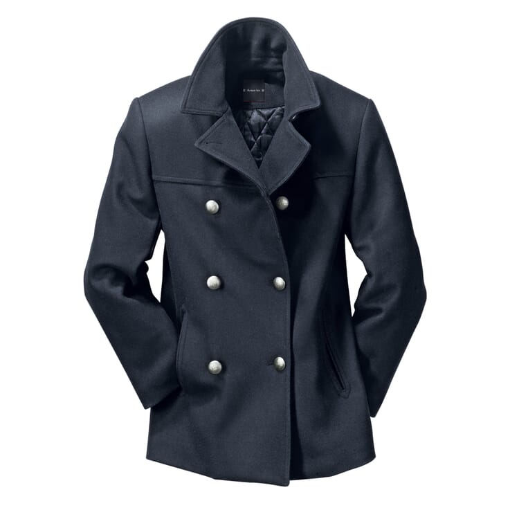 Giacca Kaban bretone da donna, Blu navy