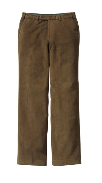 Cordhose Oliv