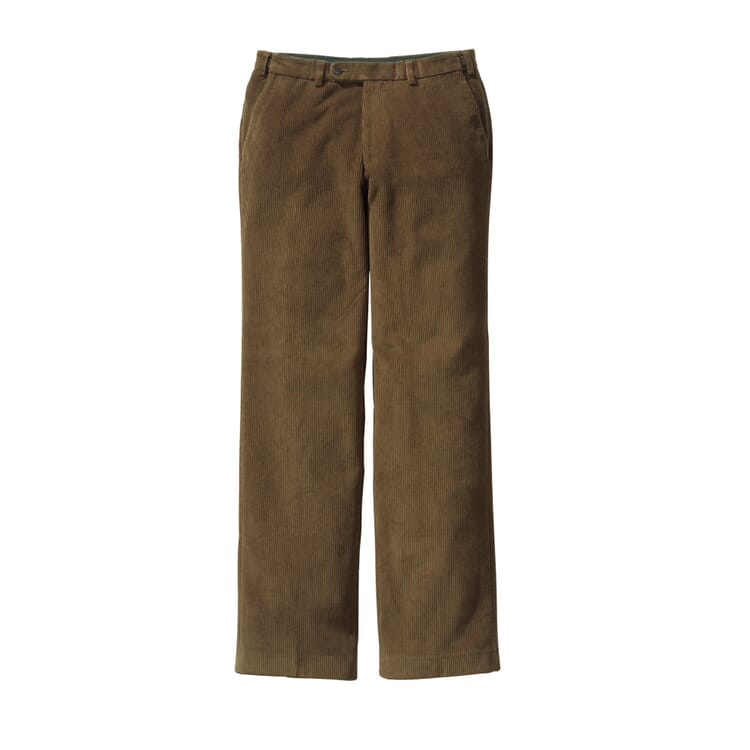 Pantalon en velours côtelé, Olive