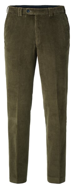 Corduroy broek Olive
