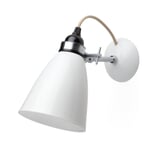 Væglampe i benporcelæn