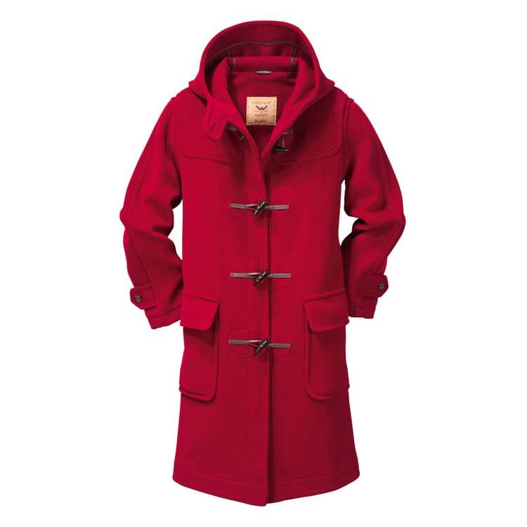 Duffle coat Elysian ladies, Red