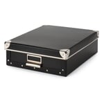 Caja para documentos A4 Negro