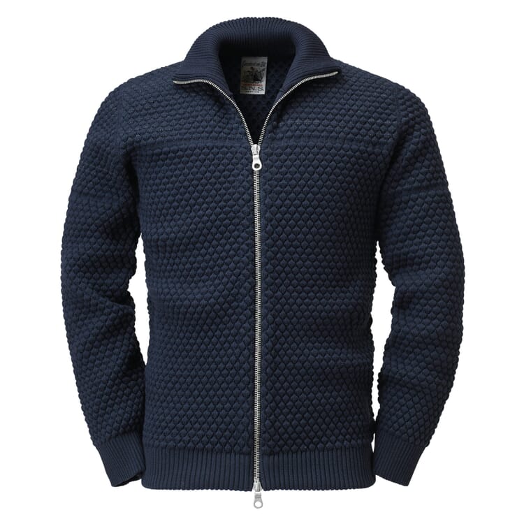 Cardigan til mænd, Navy