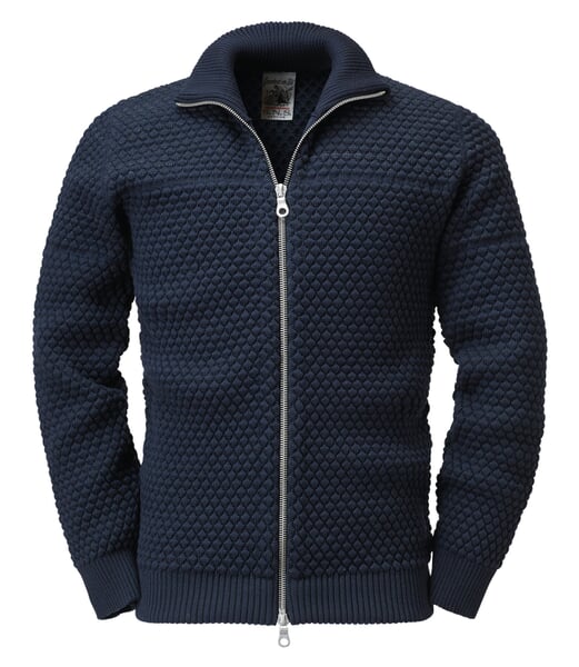 Herren-Strickjacke Navy