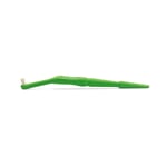 Toothbrush with Replaceable Head from Miswak Wood Green