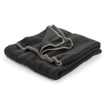 Virgin wool blanket Anthracite