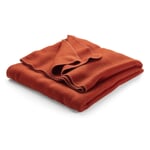 Zuivere nieuwe wollen deken Rozenbottel