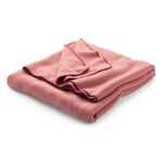 Virgin wool blanket Rosé