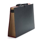 Desk folder cardboard A4 Black